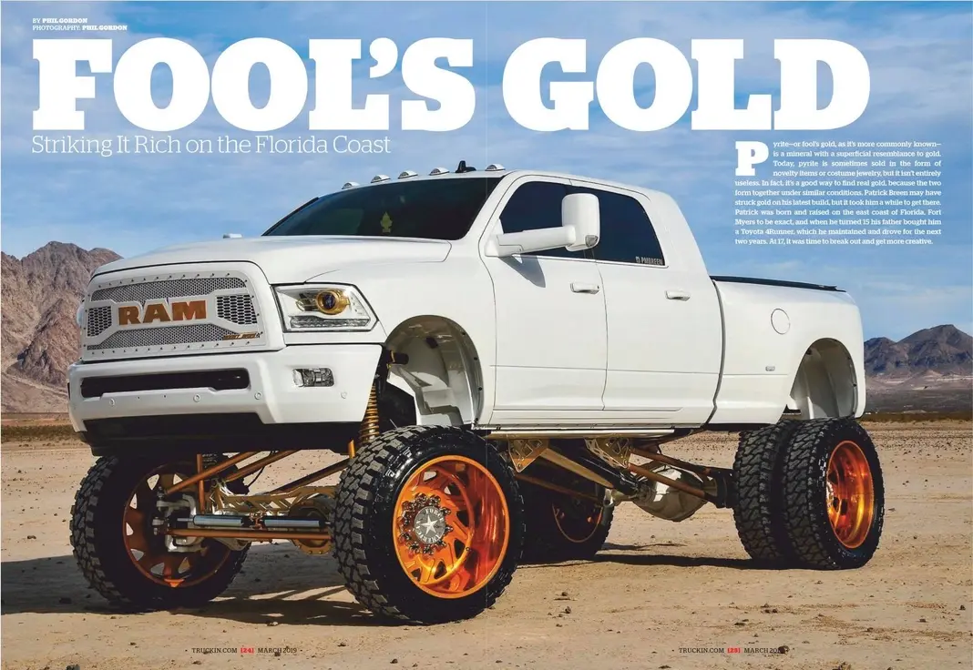 Truckin magazine’s March 2019 Fool’s Gold feature