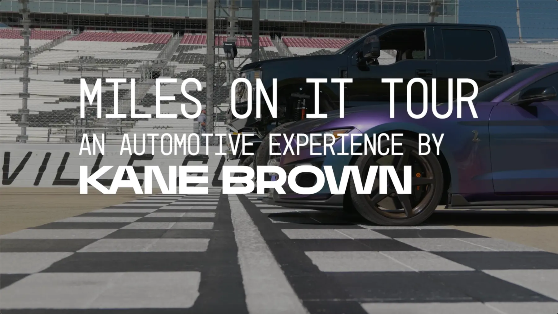 Miles On It Auto Tour — an automotive experience by Kane Brown